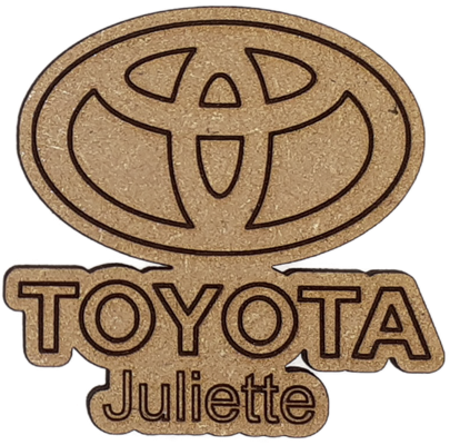Magnet - Logo Toyota personnalisable